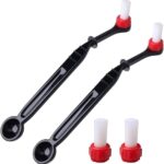 2 Pcs Coffee Brush With 2 Repl…