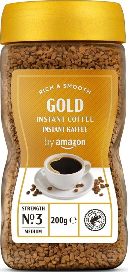 by Amazon Gold Instant Coffee,…