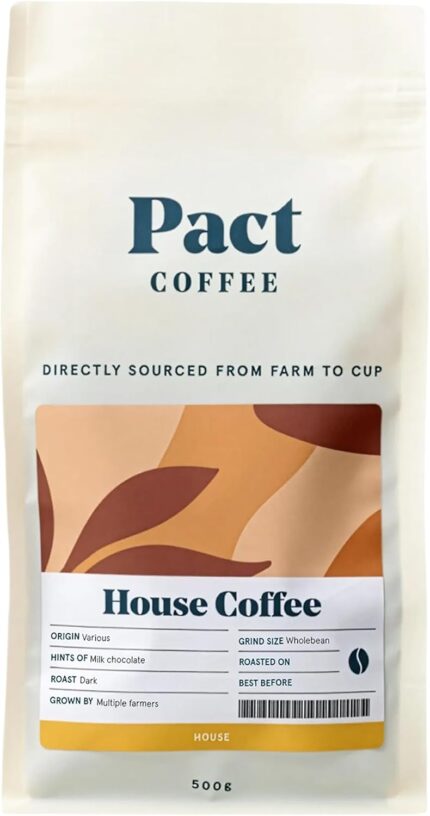Pact House Coffee, 500g, Whole…