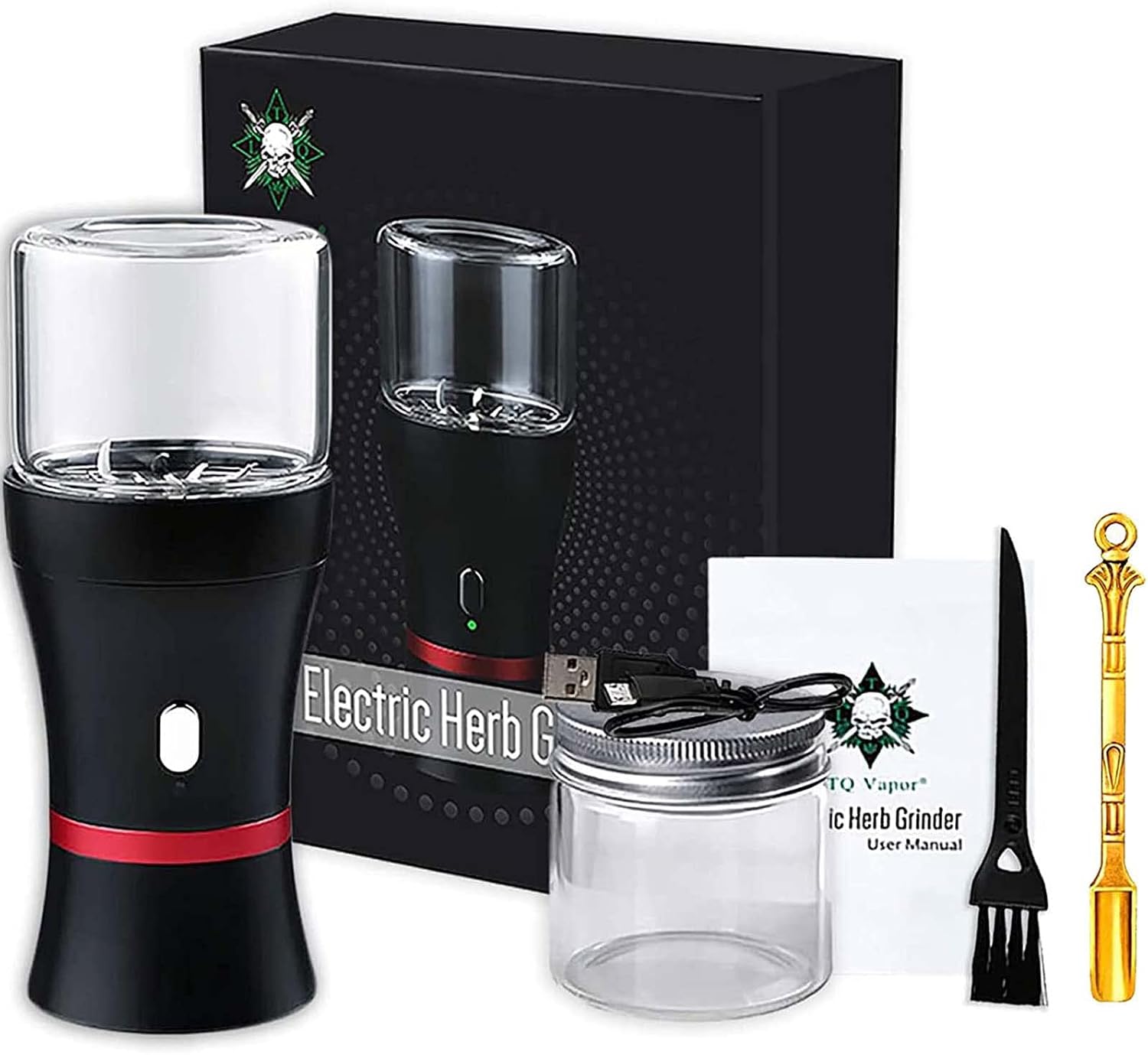 Electric Herb Grinder 1100mAh … Electric Herb Grinder 1100mAh …