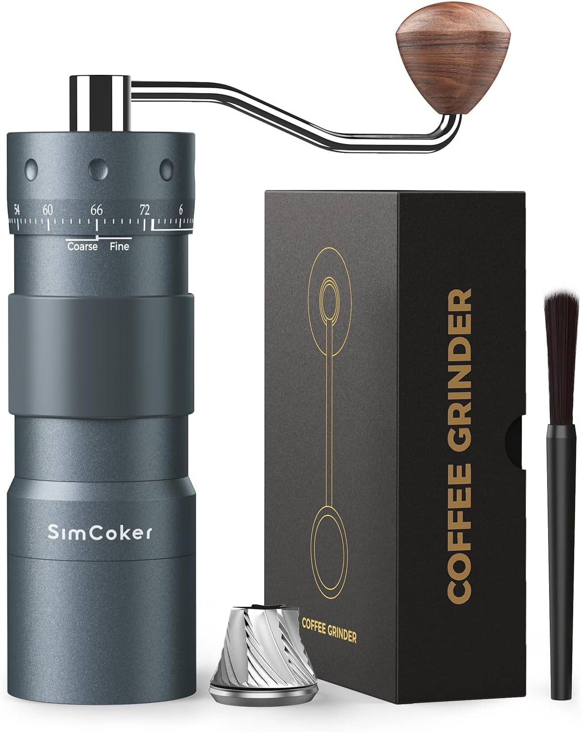 Manual Coffee Grinder with 16μ… Manual Coffee Grinder with 16μ…