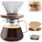 600ml Pour Over Coffee Maker w…