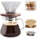 600ml Pour Over Coffee Maker w…