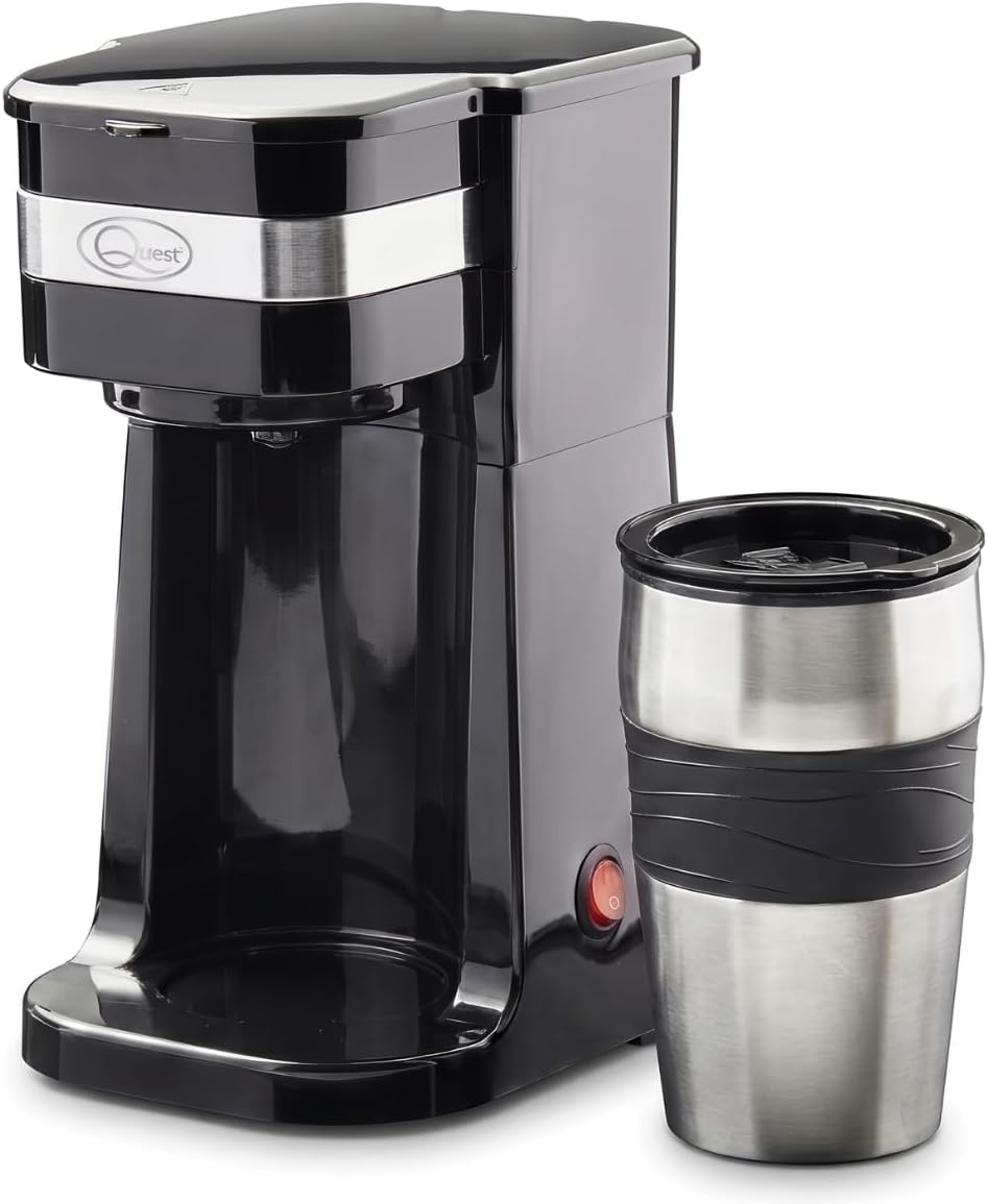 Quest One Cup Coffee Maker wit… Quest One Cup Coffee Maker wit…