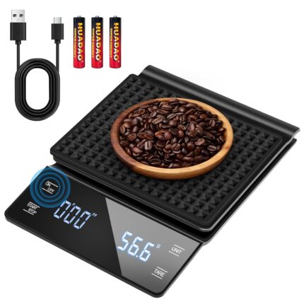 Digital Coffee Scale Rechargea…