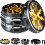Transparent lid Black Gold Alu…