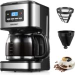 HOUSNAT Filter Coffee Machine,…