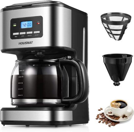 HOUSNAT Filter Coffee Machine,…