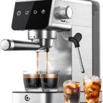 AMZCHEF Coffee Machine 20 Bar,…
