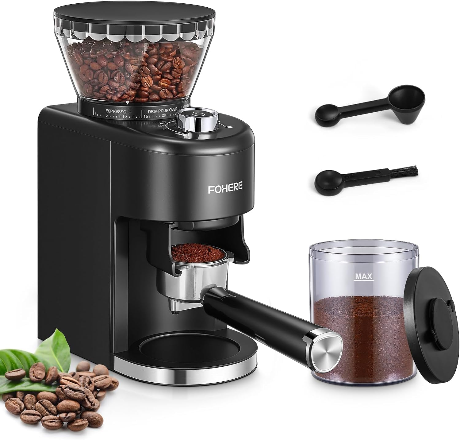FOHERE Conical Burr Coffee Gri… FOHERE Conical Burr Coffee Gri…