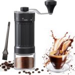 Manual Coffee Grinder, Externa…