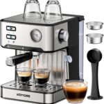 Espresso Machine, 20 Bar, 1.6L…