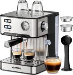 Espresso Machine, 20 Bar, 1.6L…