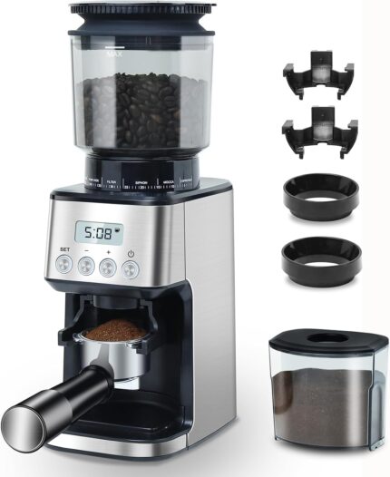 Homtone Conical Burr Coffee Gr…