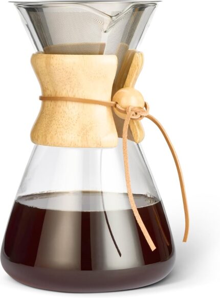 Amazon Basics Pour Over Coffee…