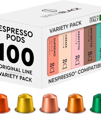 BrewBlack Variety Pack 100 Pod…