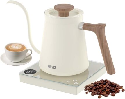0.6L Gooseneck Electric Coffee…