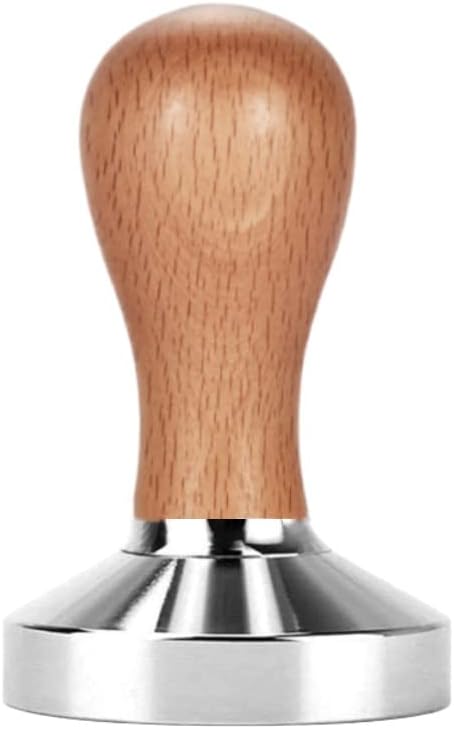 51mm Coffee Tamper, Wood Handl… 51mm Coffee Tamper, Wood Handl…