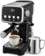 HOMCOM Espresso Machine with M…