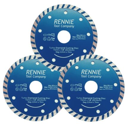 Rennie Tool 3 x 115mm Diamond …