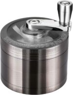 Hand Crank Grinder, 2 Inch Zin…