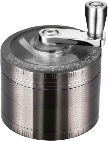 Hand Crank Grinder, 2 Inch Zin…