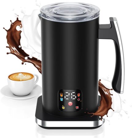 Milk Frother Electric 6 in 1 -…