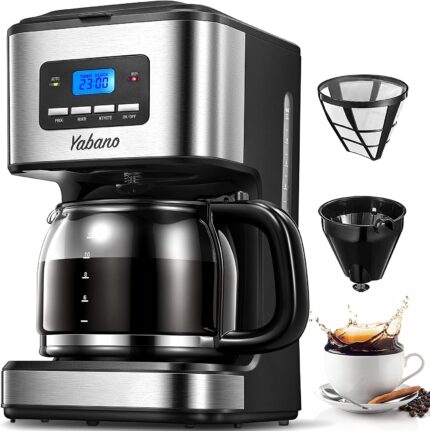 Yabano Coffee Maker, Filter Co…