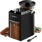 Electric Burr Coffee Grinder,A…