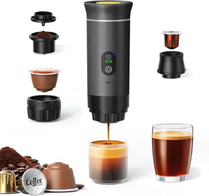 3-in-1 Portable Coffee Maker,w…