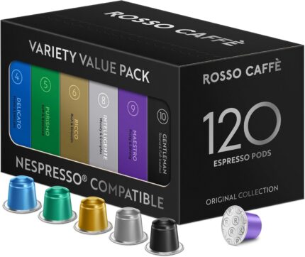 ROSSO CAFFÈ 120 Nespresso Mach…