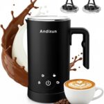 Milk Frother Electric, 4-in-1 …
