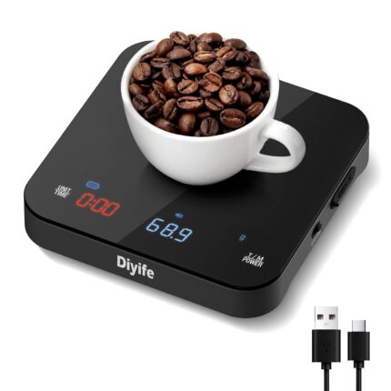 Diyife Mini Coffee Scales with…