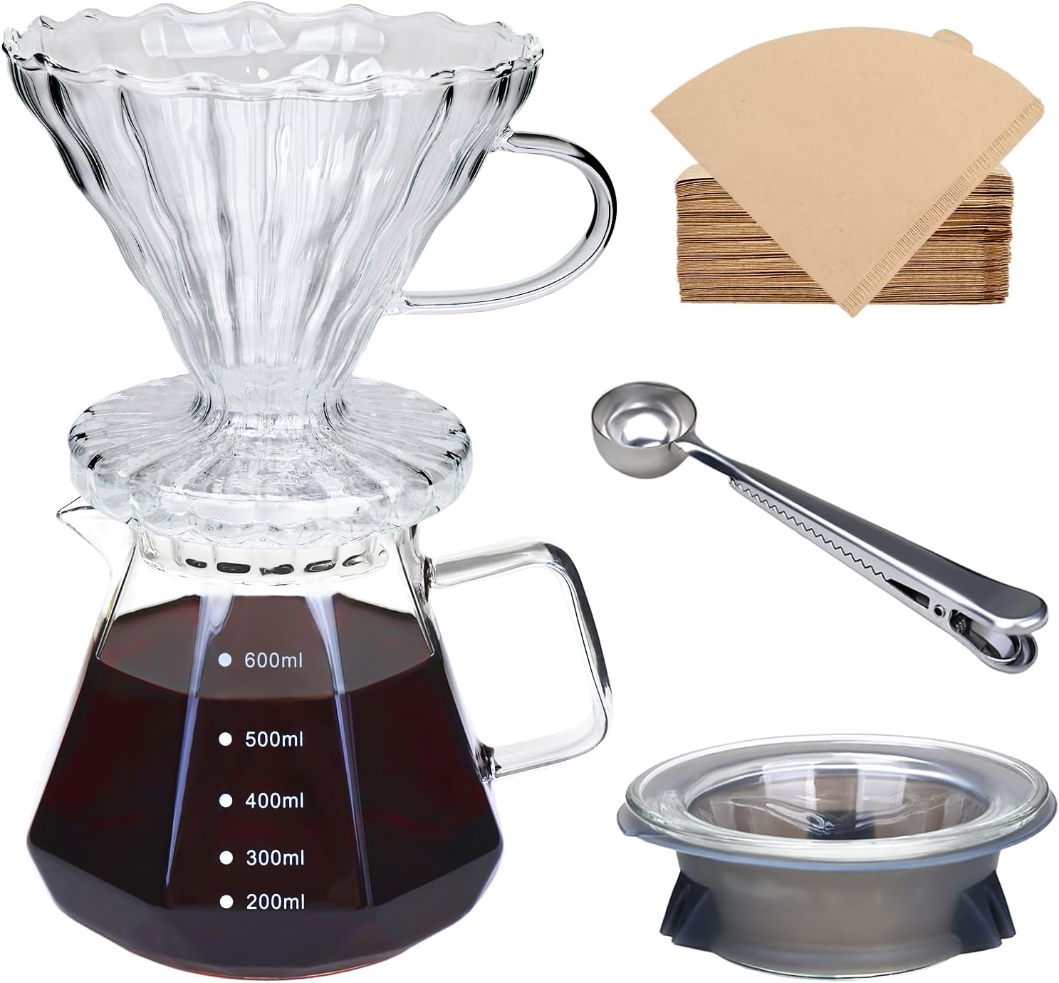 FACIACC Pour Over Coffee Maker… FACIACC Pour Over Coffee Maker…