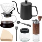 7-Piece Manual Coffee Grinder …
