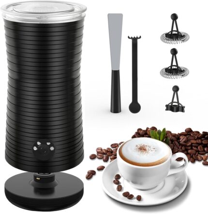 Milk Frother, Morpilot 4 in 1 …