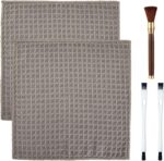 2 Cleaning Towels, 1 Wooden Ha…