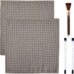 2 Cleaning Towels, 1 Wooden Ha…