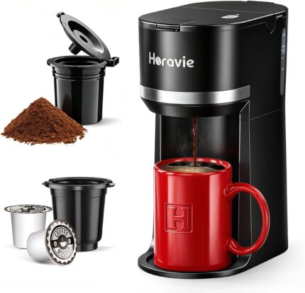 Horavie Mini Single Serve Coff…