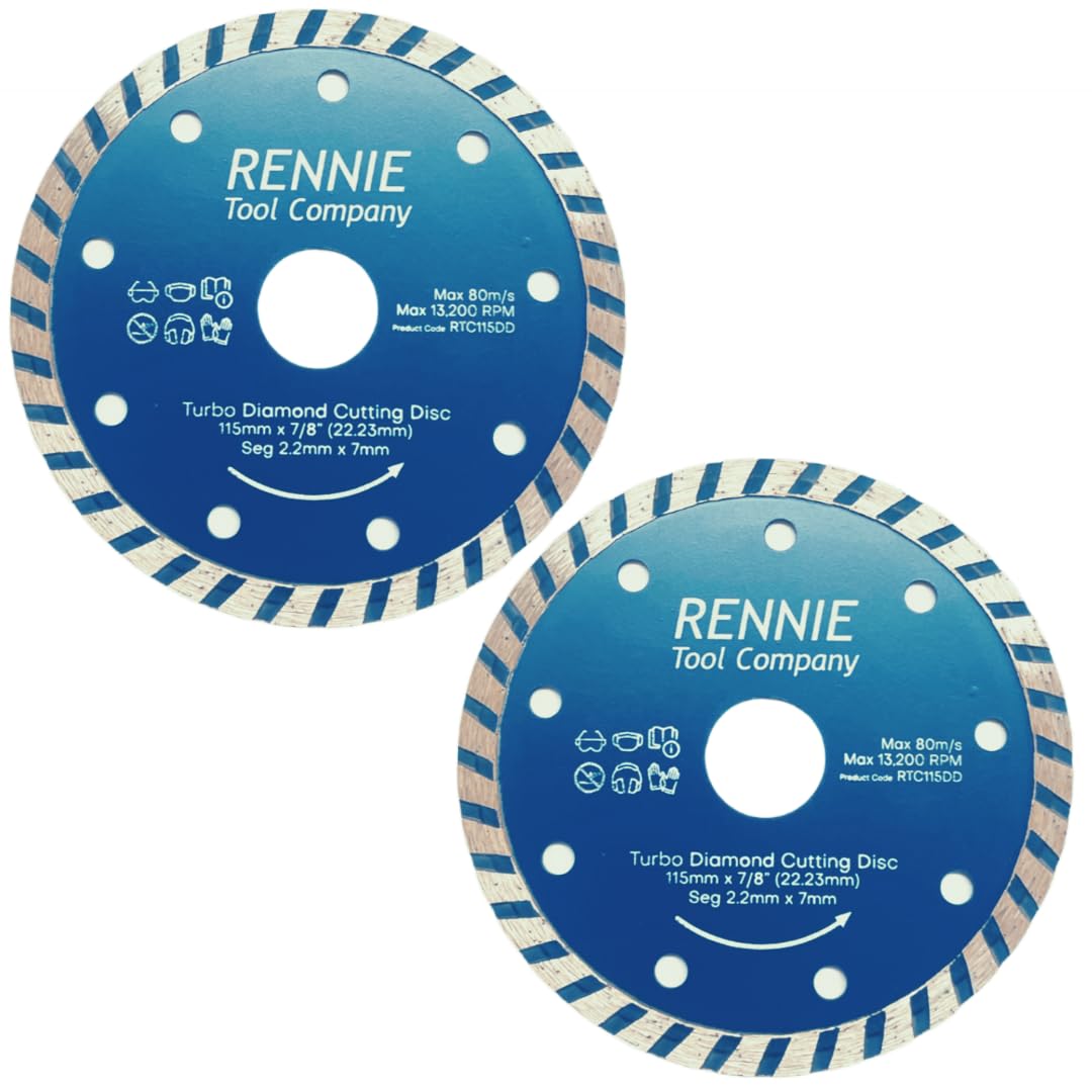 Rennie Tool 2 x 115mm Diamond … Rennie Tool 2 x 115mm Diamond …