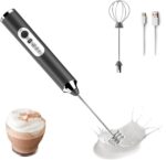 Milk Frother Coffee USB Rechar…