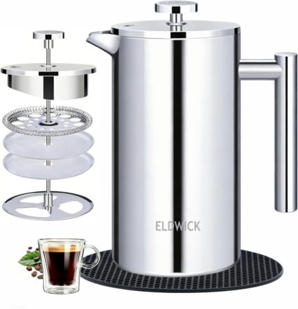 Cafetiere 4 Cup, 800ml French …
