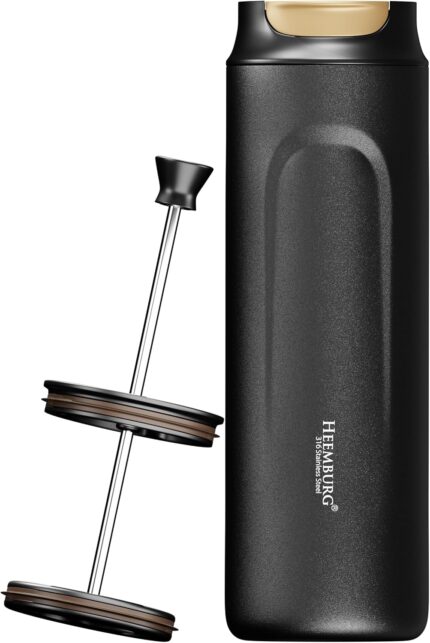 Heemburg Travel French Press 4…