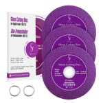 3PCS Glass Cutting Disc, 4 inc…