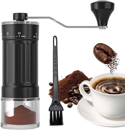 Portable Hand Coffee Bean Mil,…