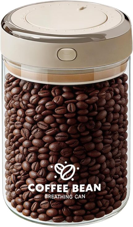 Coffee Bean Storage Jar, Airti…