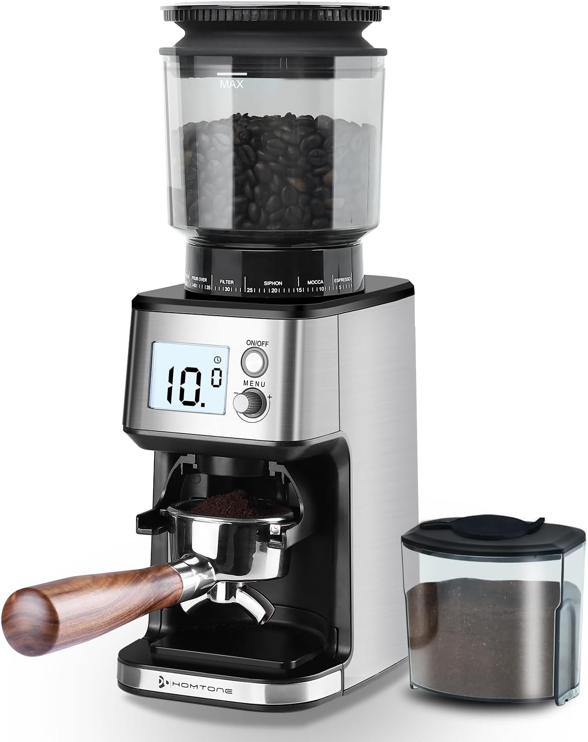 Homtone Coffee Grinder Electri… Homtone Coffee Grinder Electri…