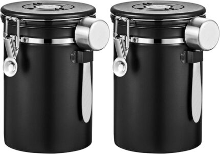 2 Pack Airtight Coffee Caniste…