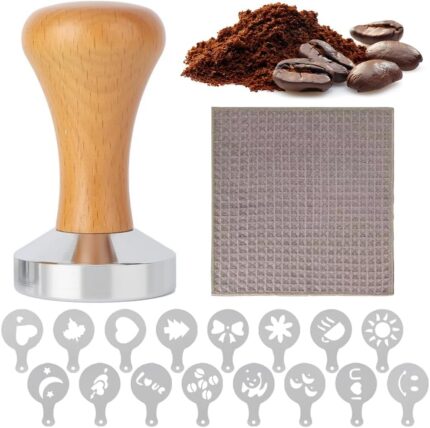 18PCS Set Coffee Tamper & 51mm…