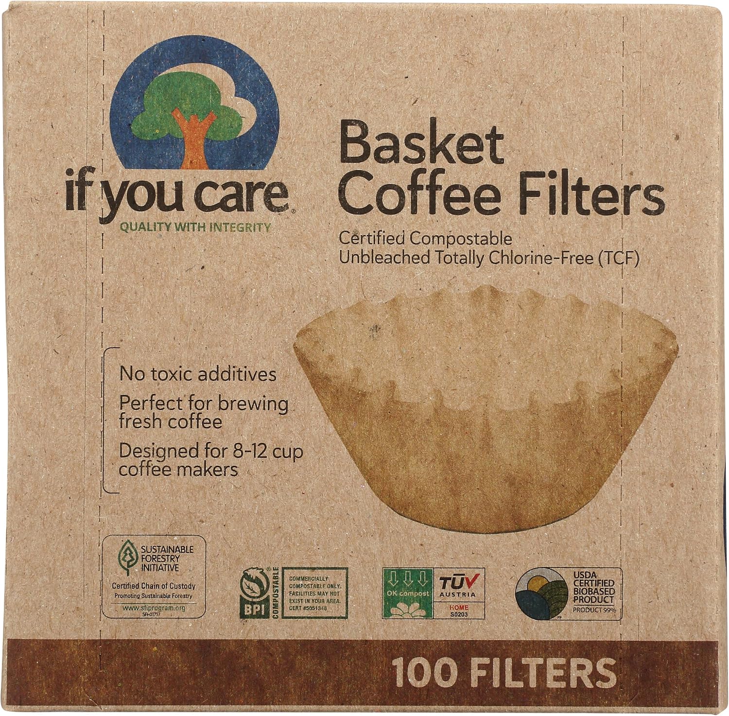 If You Care 17504 Basket Coffe… If You Care 17504 Basket Coffe…
